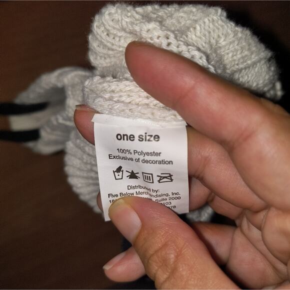 Five Below Panda Bear Animal Boot Sock Cuffs One Size - Picture 3 of 5